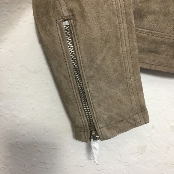 Blank NYC Midnight Toker Suede Leather Jacket - Picture 6 of 13